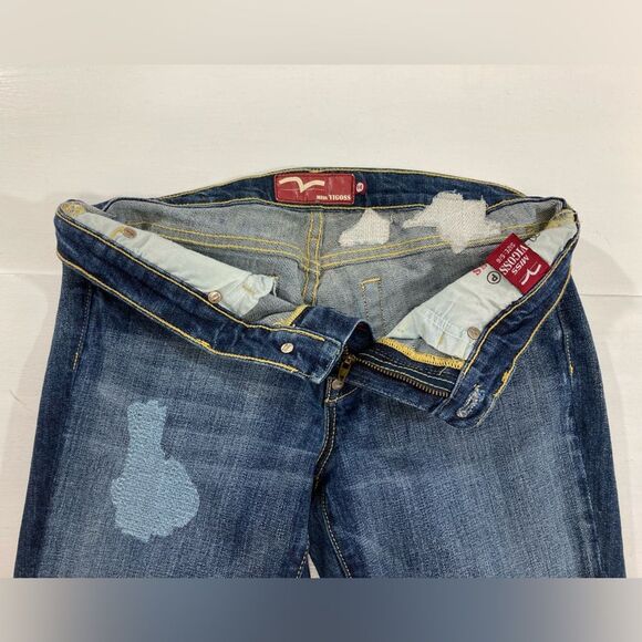Vintage Miss Vigoss Jeans Women’s 5/6 Bootcut Mid Rise Embroidered Y2K - Picture 7 of 14
